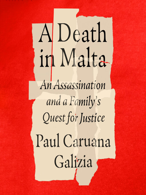 Title details for A Death in Malta by Paul Caruana Galizia - Available